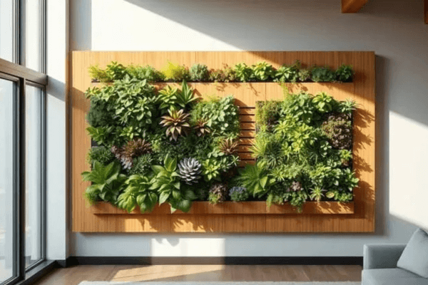 Guia para Criar um Jardim Vertical Exuberante e Aconchegante